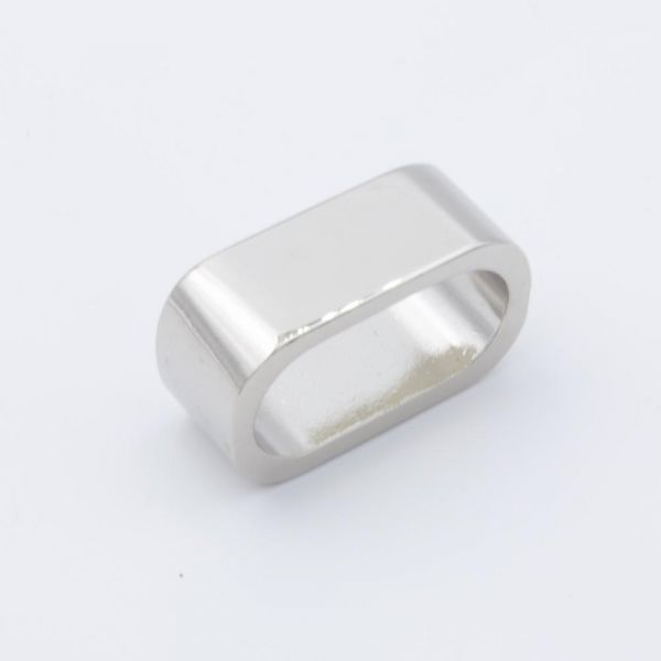 Oval-Ring 22x11 silber